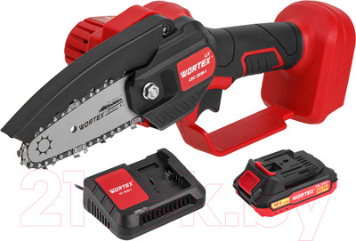 Пила цепная аккумуляторная Wortex LX CEC 2518-1 (1329493)