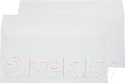 Набор конвертов для цифровой печати Attache Economy / 1661459 (100шт, белый)