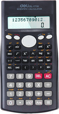Калькулятор Deli 1710 (темно-синий)