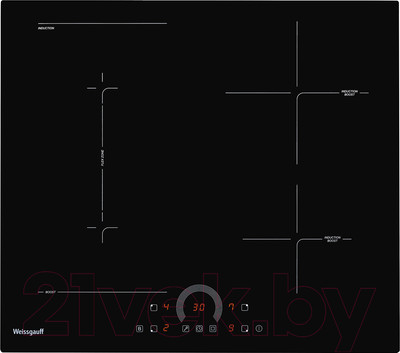 Индукционная варочная панель Weissgauff HI 643 BFZC