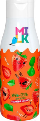 Гель для душа Milk Клубничный коктейль (500мл)