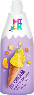 Гель для душа Milk Молоко и апельсин (800мл)