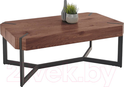 Журнальный столик Halmar Lavida / V-CH-LAVIDA-LAW-ORZECHOWY (орех/черный)
