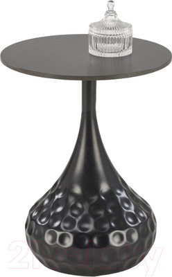 Журнальный столик Halmar Verde / V-CH-VERDE-LAW-CZARNY (черный мрамор/черный)