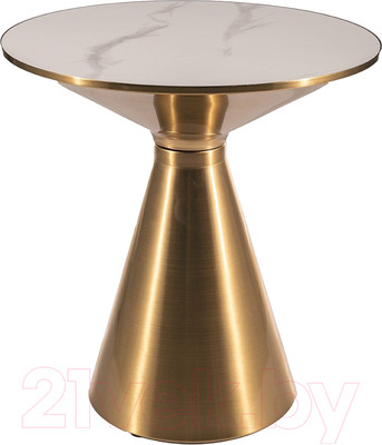 Журнальный столик Signal Aries (белый/золото 50)