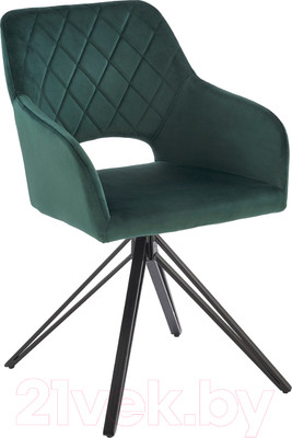 Стул Halmar K535 (зеленый/черный)