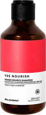 Шампунь для волос Elgon Yes Nourish Питательный для очень сухих, нормальных волос (250мл)