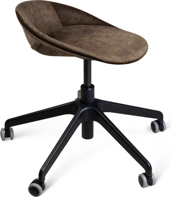 Кресло офисное Sheffilton SHT-ST19-SF1/S154 (кофейный трюфель/черный микровелюр/пластик металл)