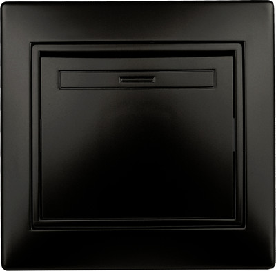 Выключатель INTRO Plano 1-108-05 / Б0053823 (антрацит)