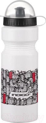 Бутылка для воды Indigo Sport City IN036 (750мл, белый)
