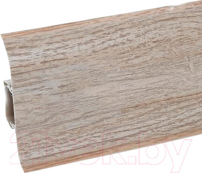 Плинтус LinePlast ПВХ 58мм L003 (2.2м, дуб беленый)