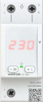 Вольтметр Welrok U1 Red