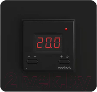 Терморегулятор для теплого пола Welrok AZ (черный)