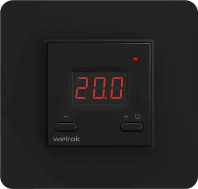 Терморегулятор для климатической техники Welrok VT (черный)
