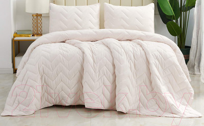 Набор текстиля для спальни Sofi de Marko Робби 230х250 / Пок-Роб-кр-230х250 (кремовый)