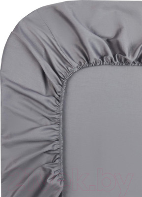 Простыня Sofi de Marko Мармис 180х200х30 / ПР-мс-180х200х30сер (серый)