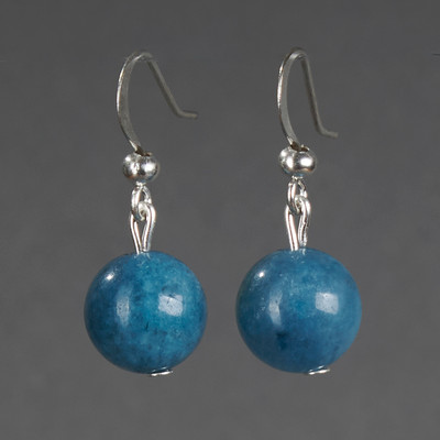 Серьги Wolves Элитный Апатит 40807 №1