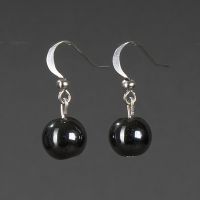 Серьги Wolves Элитный Гематит 40831 №1