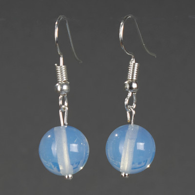 Серьги Wolves Элитный Лунный камень 40860 №2