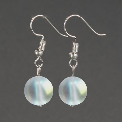 Серьги Wolves Элитный Опал 40868 №2 (снежный)