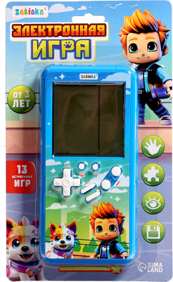 Тетрис Zabiaka Электронная HC-8042 / 10103635 (голубой)