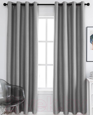 Комплект штор Nivasan Вельвет 3 на люверсах 140x260 / H.VT.L-3