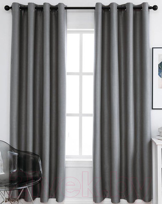 Комплект штор Nivasan Вельвет 4 на люверсах 140x260 / H.VT.L-4