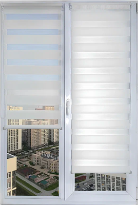 Рулонная штора АС МАРТ Мидлайт 85x150 (белый)