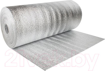 Мат теплоизоляционный Тепофол С двух сторон 3ммx1.2мx25м