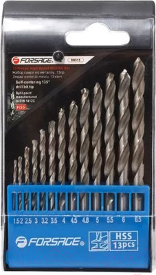 Набор сверл Forsage F-DBS13