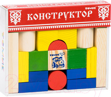 Конструктор Томик Цветной / 6678-26