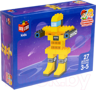 Конструктор Unicon Робот / 9826978 (27эл)