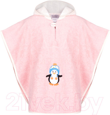 Полотенце с капюшоном Sofi de Marko Рико 64х50 / Пч-Р-р-Дт (розовый)