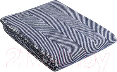 Плед Tkano Essential TK23-TH0001 (темно-синий)