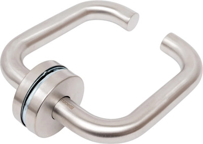 Ручка дверная Rucetti АН-02-R54 SNS-IND (матовая сталь)