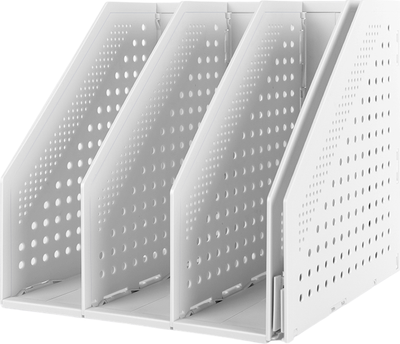 Лоток для бумаг Deli 78996 (светло-серый)