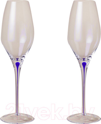 Набор бокалов Lefard Accent Sky Blue / 693-052 (2шт)