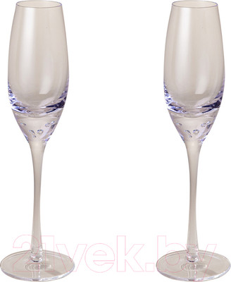 Набор бокалов Lefard Bubles Purple / 693-039 (2шт)