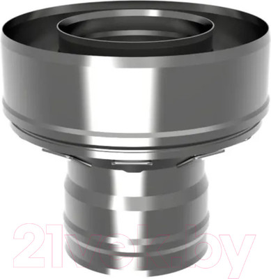 Переходник для труб Гефест Сталь 200x280 AISI 430/430 0.8мм/0.5мм (М-М) (К) тип 2