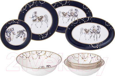 Набор столовой посуды Lefard Horse Club / 590-588