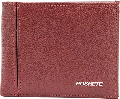 Зажим для денег Poshete 827-YH-202308-BRD (бордовый)