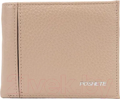 Зажим для денег Poshete 827-YH-202308-LCF (кофе)