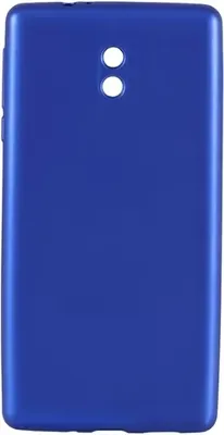 Чехол-накладка Case Deep Matte для Nokia 2 TPU (матовый синий, фирменная упаковка)