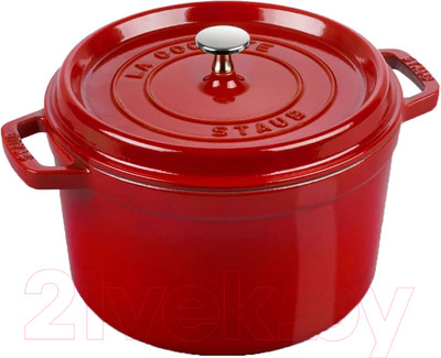 Кокотница Staub La Cocotte 12502406 (вишневый)