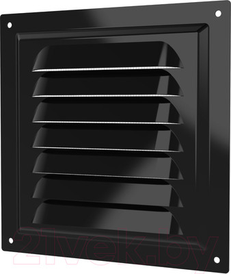Решетка вентиляционная ERA 1515МЭ (черный)