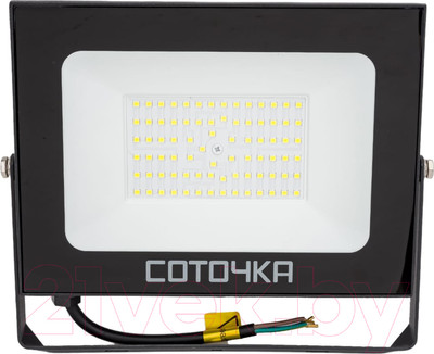 Прожектор Фарлайт Соточка СДО 100Вт 5000К IP65 FAR002249 (черный)