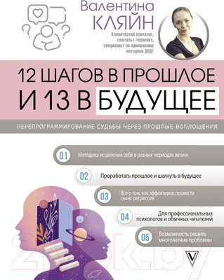 Книга АСТ 12 шагов в прошлое и 13 в будущее / 9785171573799 (Кляйн В.В.)