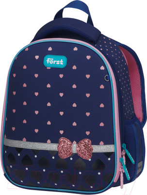 Школьный рюкзак Forst F-Top. Sweet hearts / FT-RY-012403