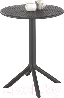 Стол садовый Halmar Calvo (черный)