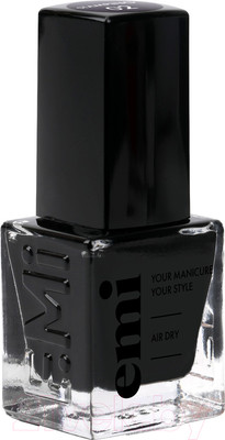Лак для ногтей E.Mi Для стемпинга №2 Черный (6мл)